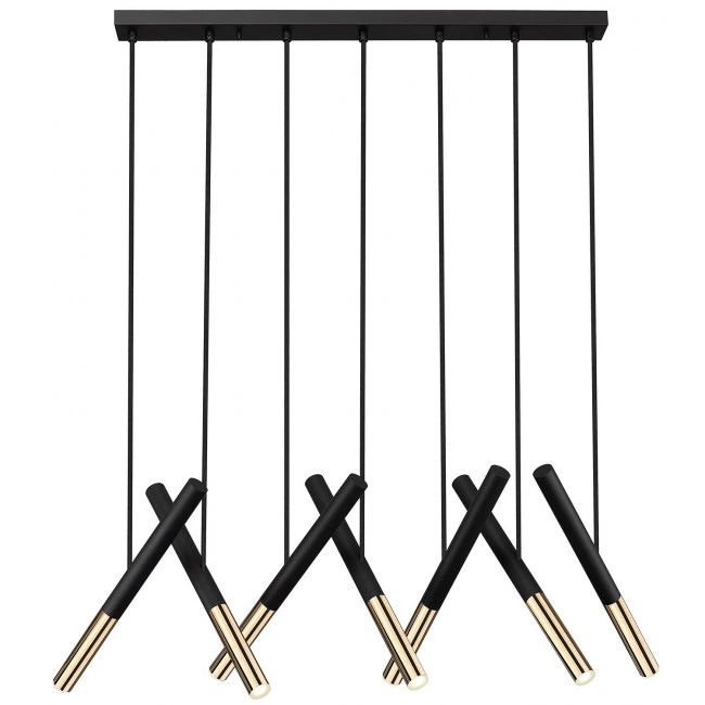 VIOKEF Φωτιστικό LED 37W 3000k Μαύρο Ballet 4265400